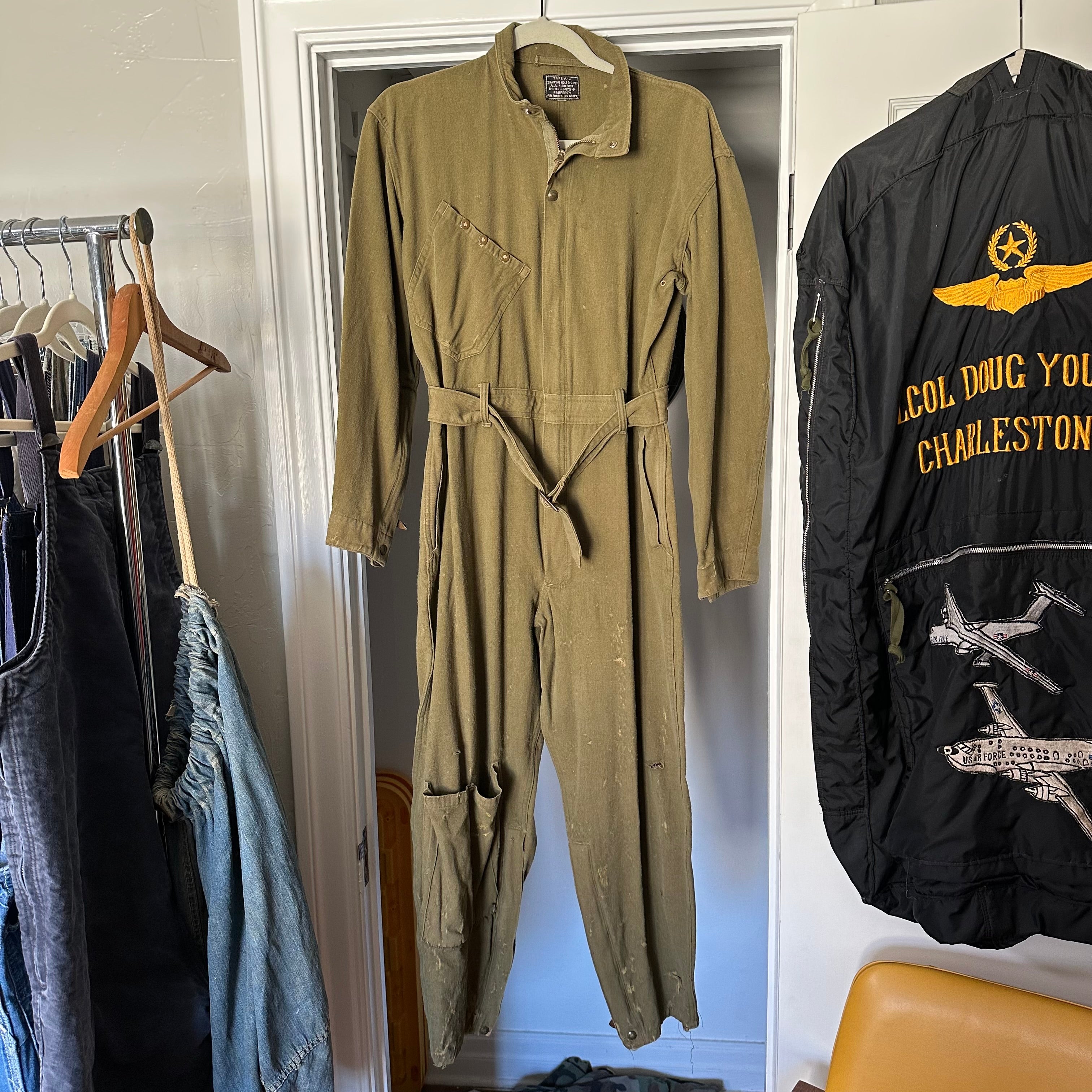 1940's WWII Army Air Corps Type A-4 Wool Flight Suit – Little Chum