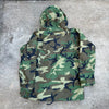 1990’s Deadstock US Army ECWCS Woodland Camo Gore-Tex Parka Large Long