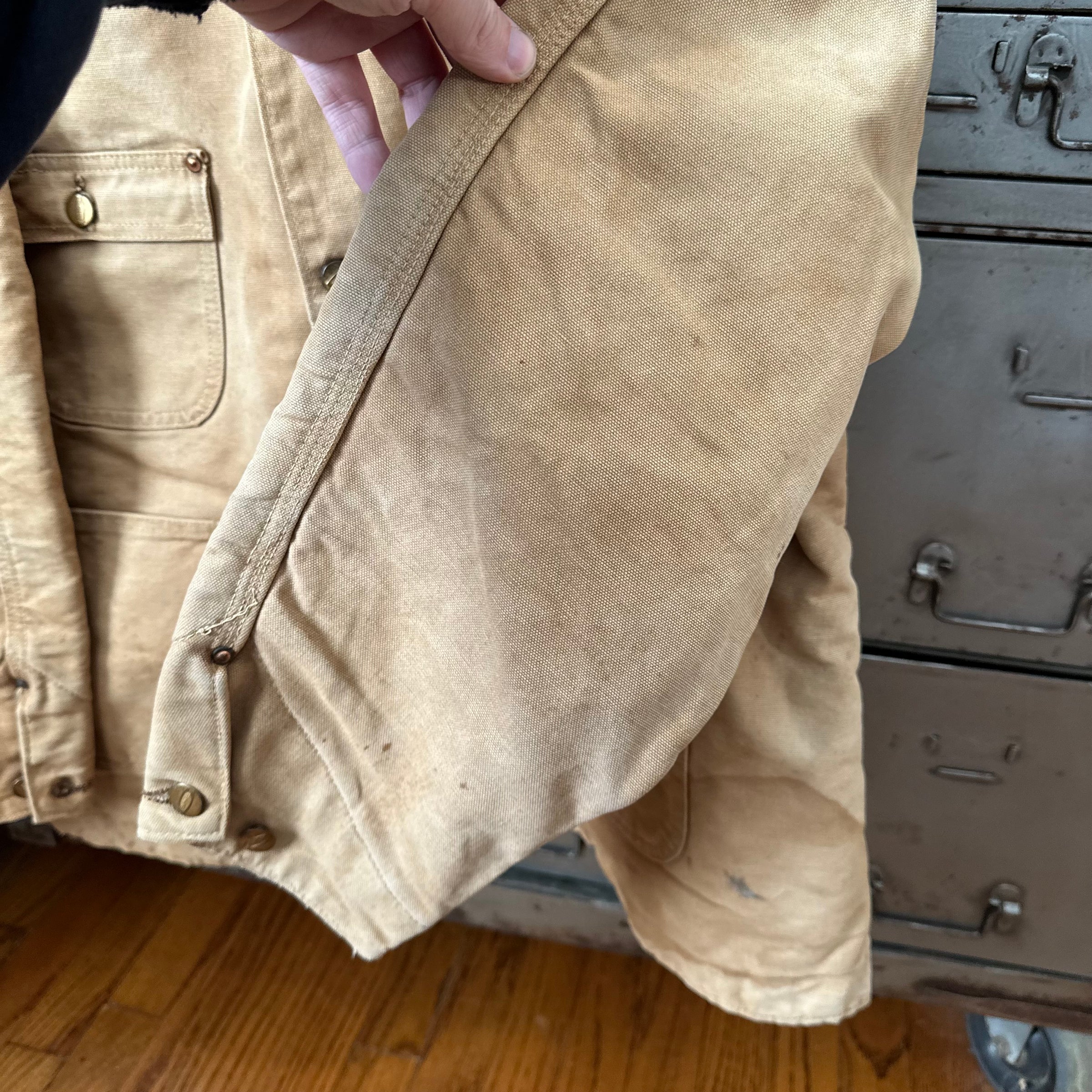 1960’s Carhartt Blanket Lined Duck Canvas Chore Coat