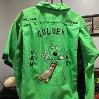1970’s Golden Van Inc Cotton Embroidered Bowling Shirt XL