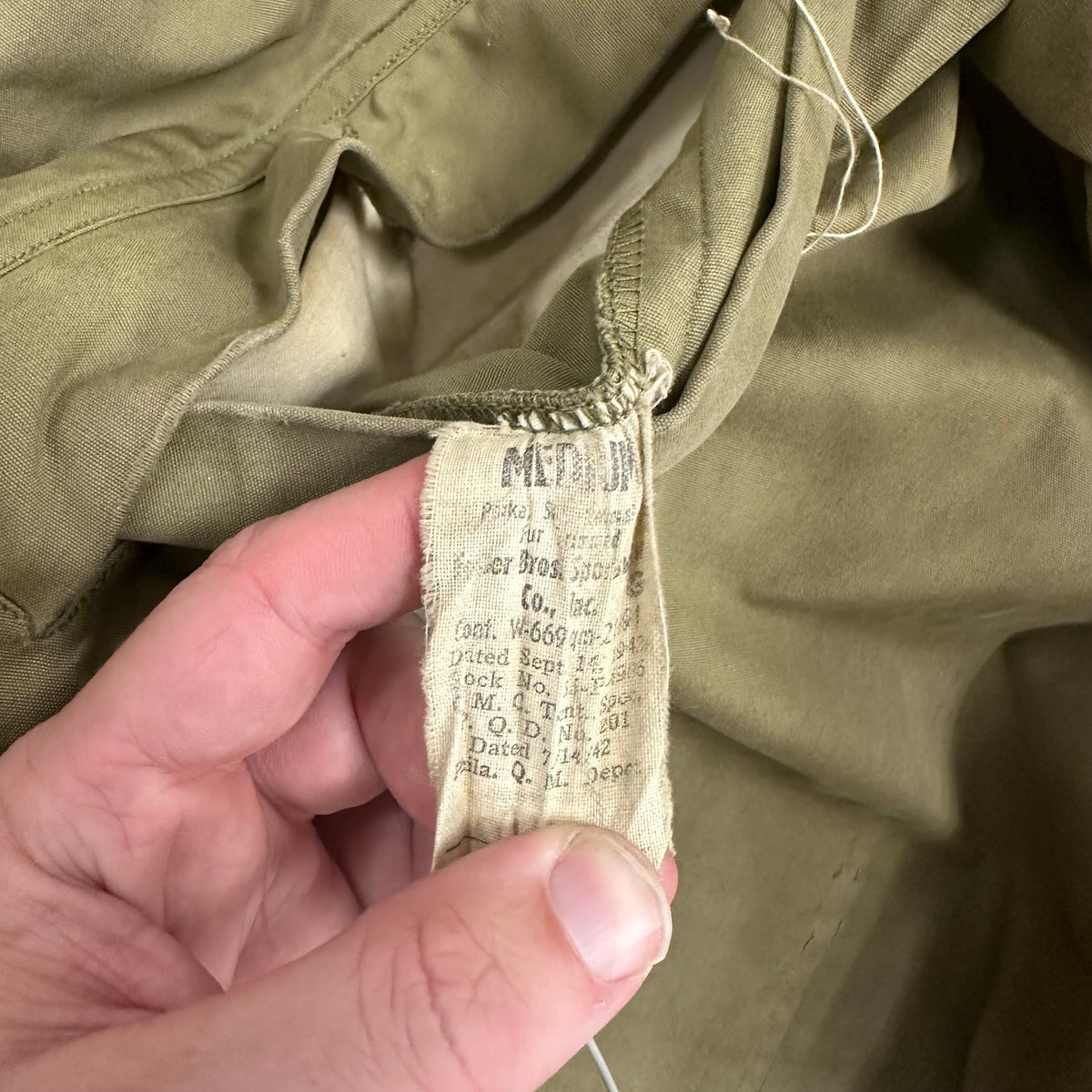 1940’s WWII 10th Mountain Reversible Ski Parka Medium