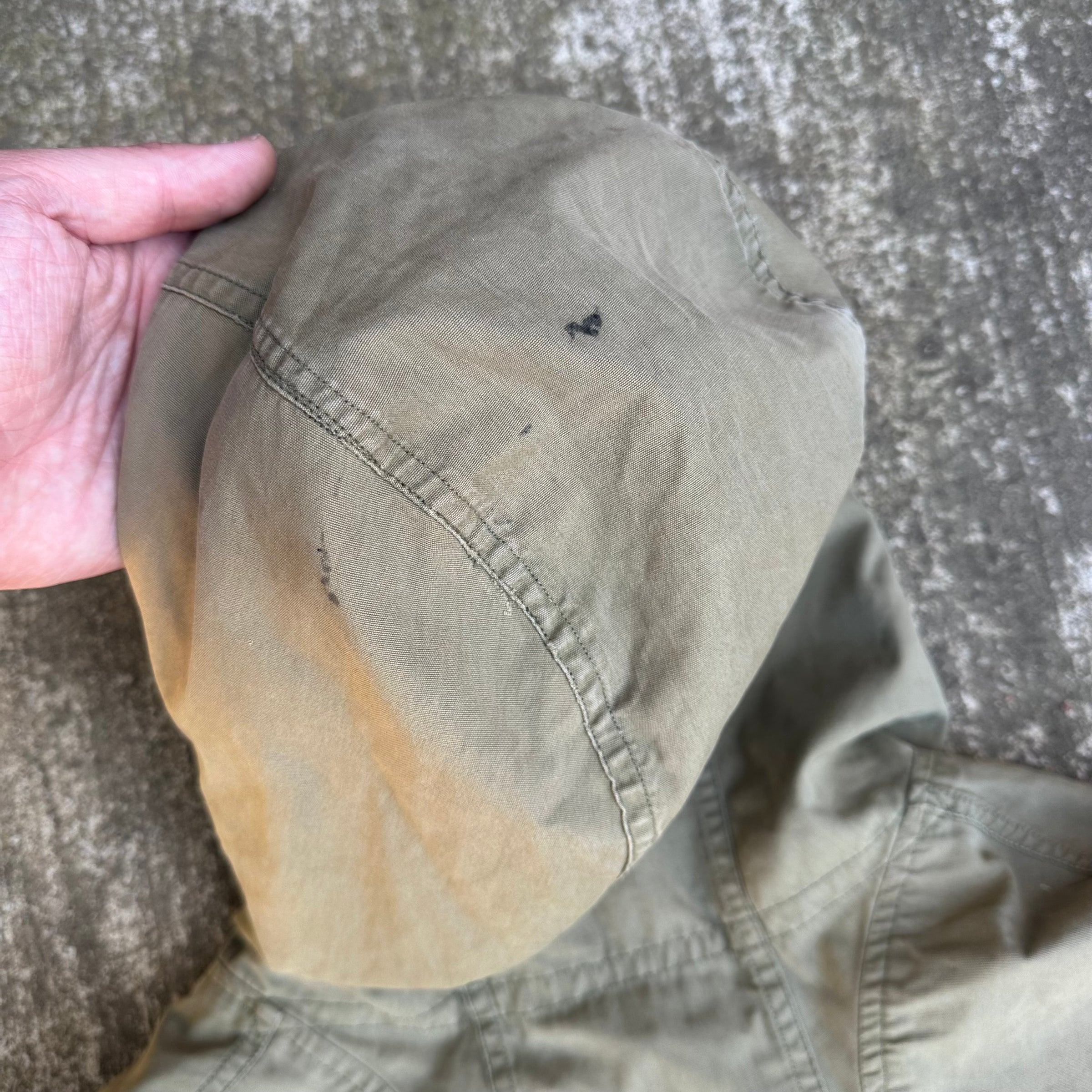 1940’s WWII Stenciled First Pattern Reversible Ski Parka