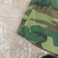 1960’s Vietnam War ERDL Camo Ripstop Jungle Jacket Medium Long