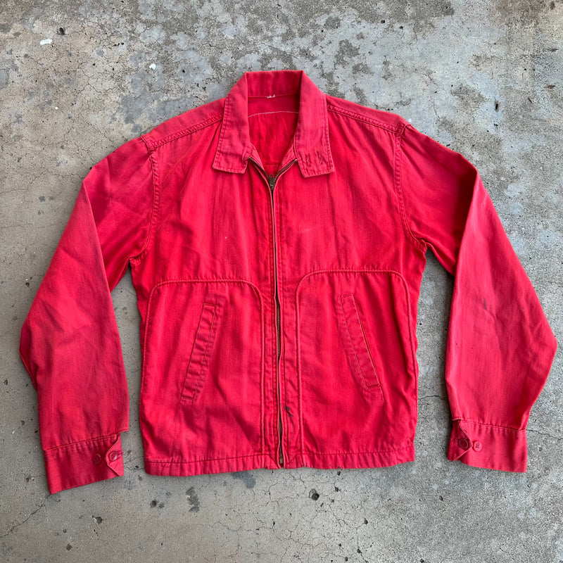 1960’s Kiekhafer Mercury Patched Cotton Jacket Small