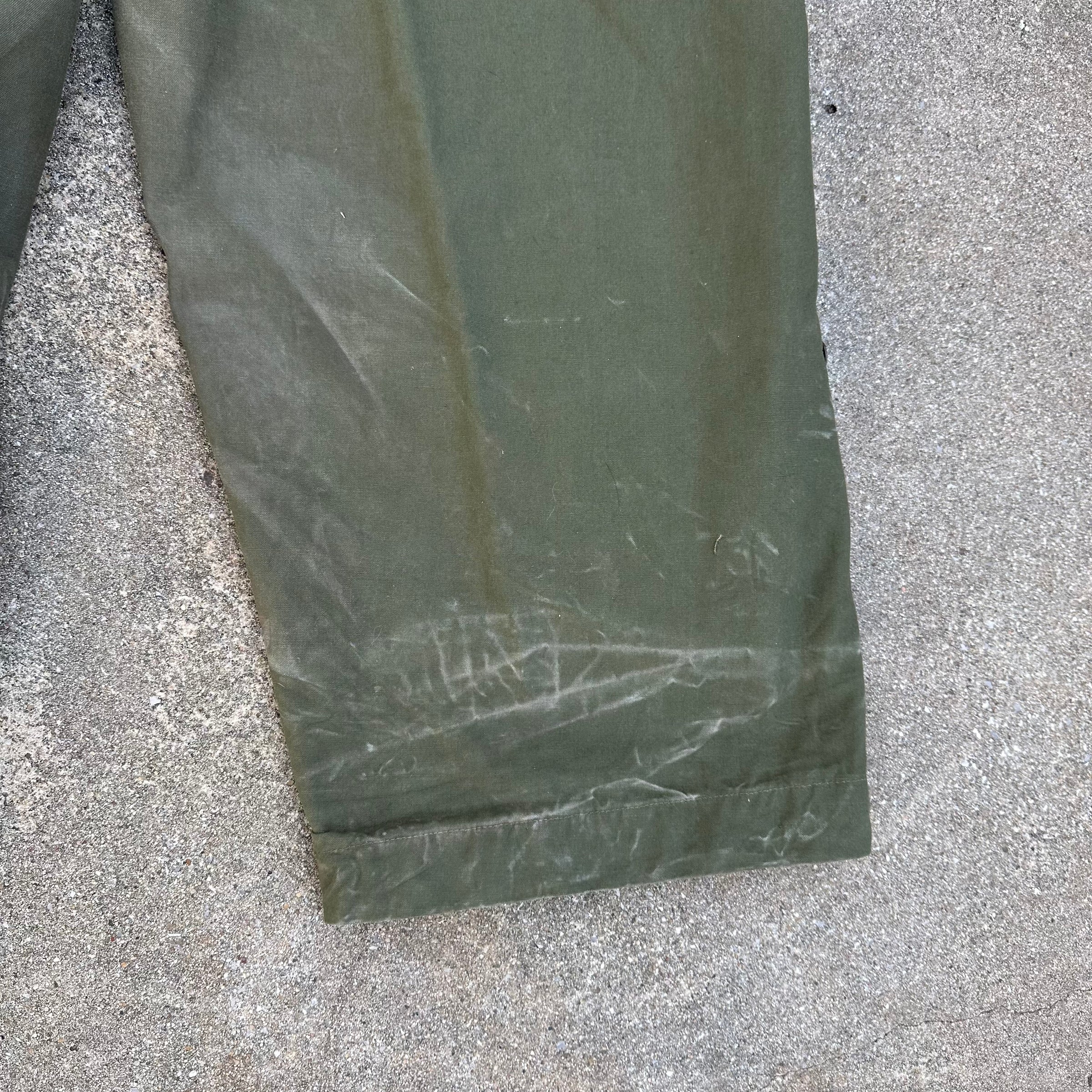 1950’s Dutch Military Fatigue Pants 38” Waist