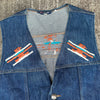 1970’s/80’s Levi’s Fresh Produce Denim Vest S/M