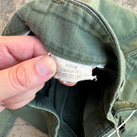 1960’s Vietnam War Repaired OG-107 Fatigue Pants Medium