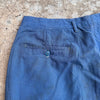 1940’s Drop Loop Blue Cotton Trousers