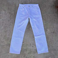 1990’s Levi’s 501 White Denim Jeans 37” x 32”