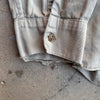 1940’s Lone Wolf Khaki Work Shirt Large