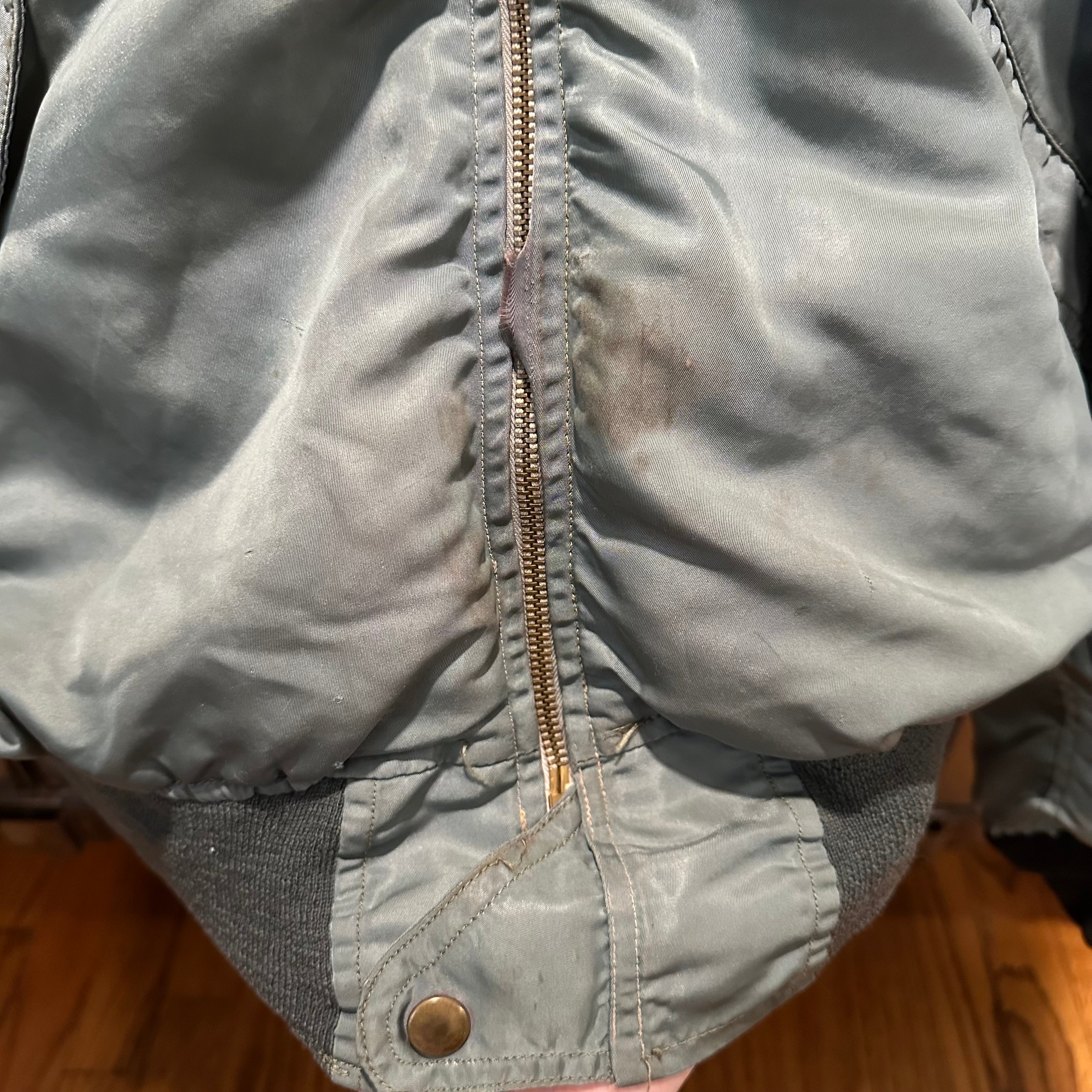 1950's Blue Anchor L-2B Flight Jacket Size Large – Little Chum Vintage