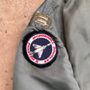 1970’s Patched MA-1 Flight Jacket Large