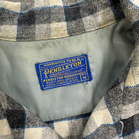 1960’s/70’s Pendleton Wool Plaid Board Shirt Medium