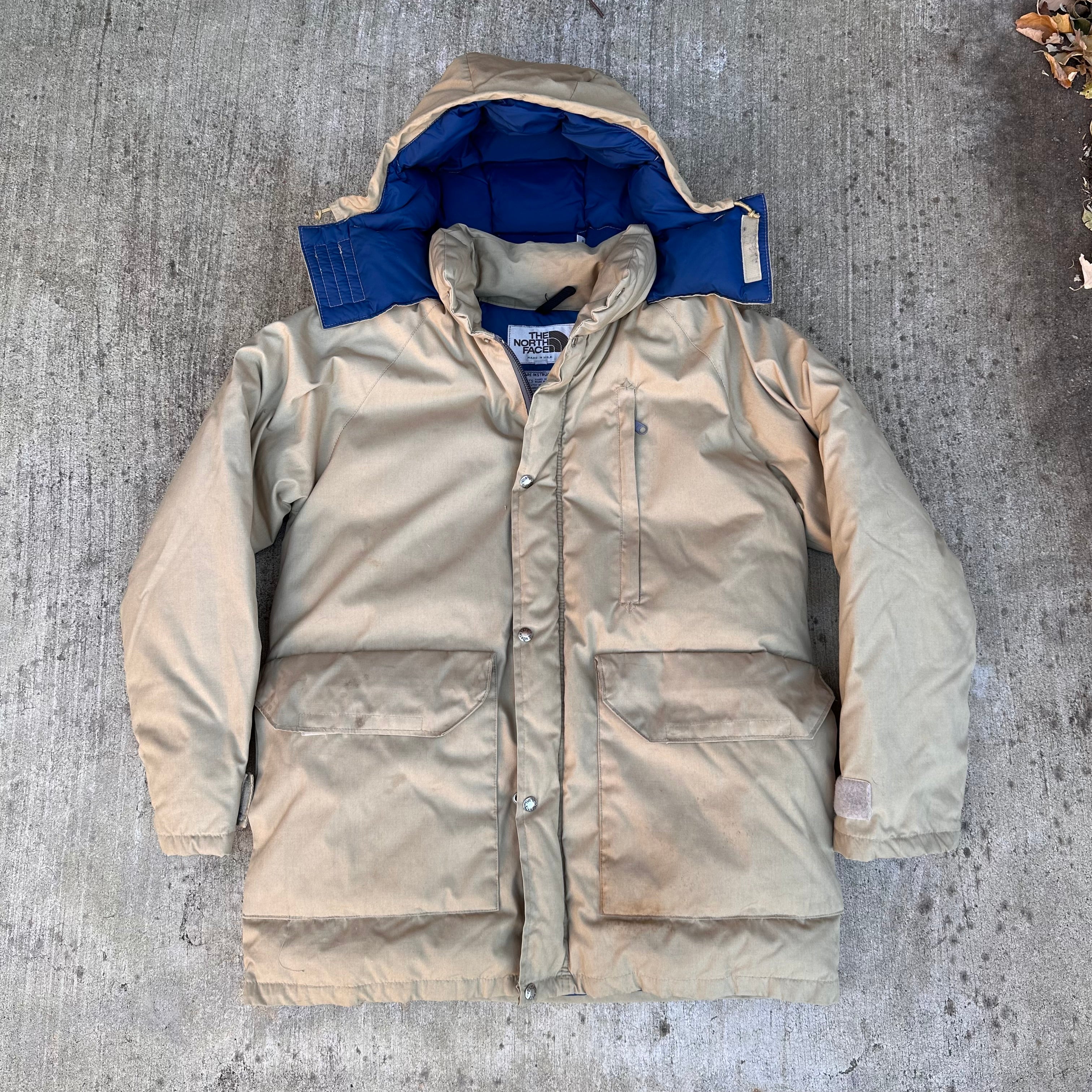 ジャケット・アウター 70s The North Face puffer down jacket Vintage 70s The North Face Down Filled Puffer Jacket Coat Mens