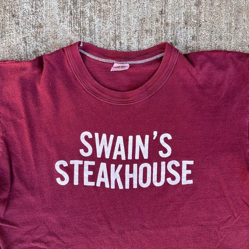 1970’s Swain’s Steakhouse Russell Athletics T-Shirt Medium