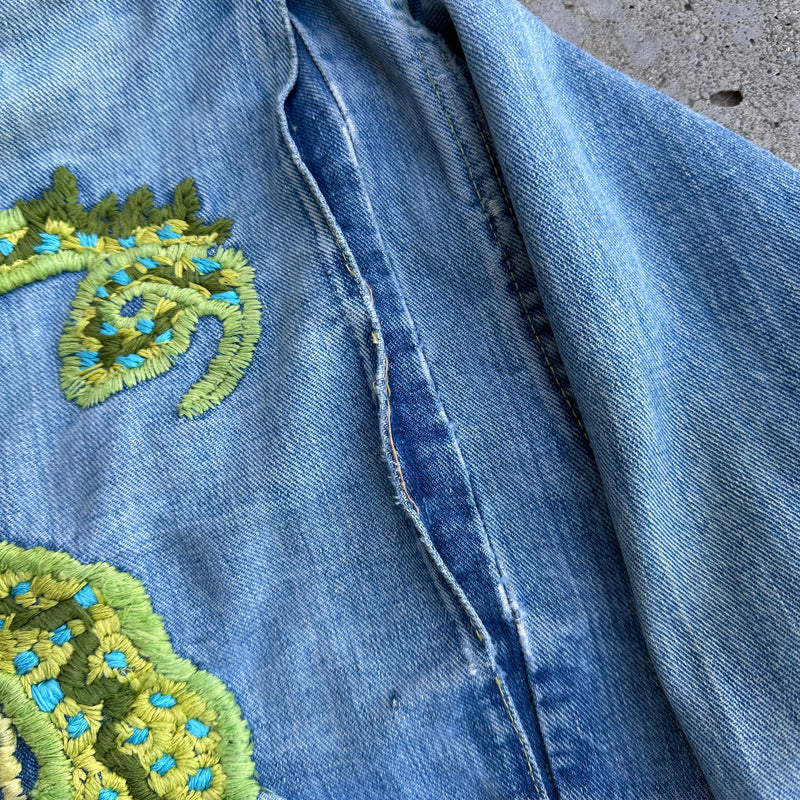 1950’s/60’s Buckaroo by Big Smith Denim Jacket with Embroidered Dragon