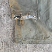 1940’s WWII Stenciled First Pattern Reversible Ski Parka