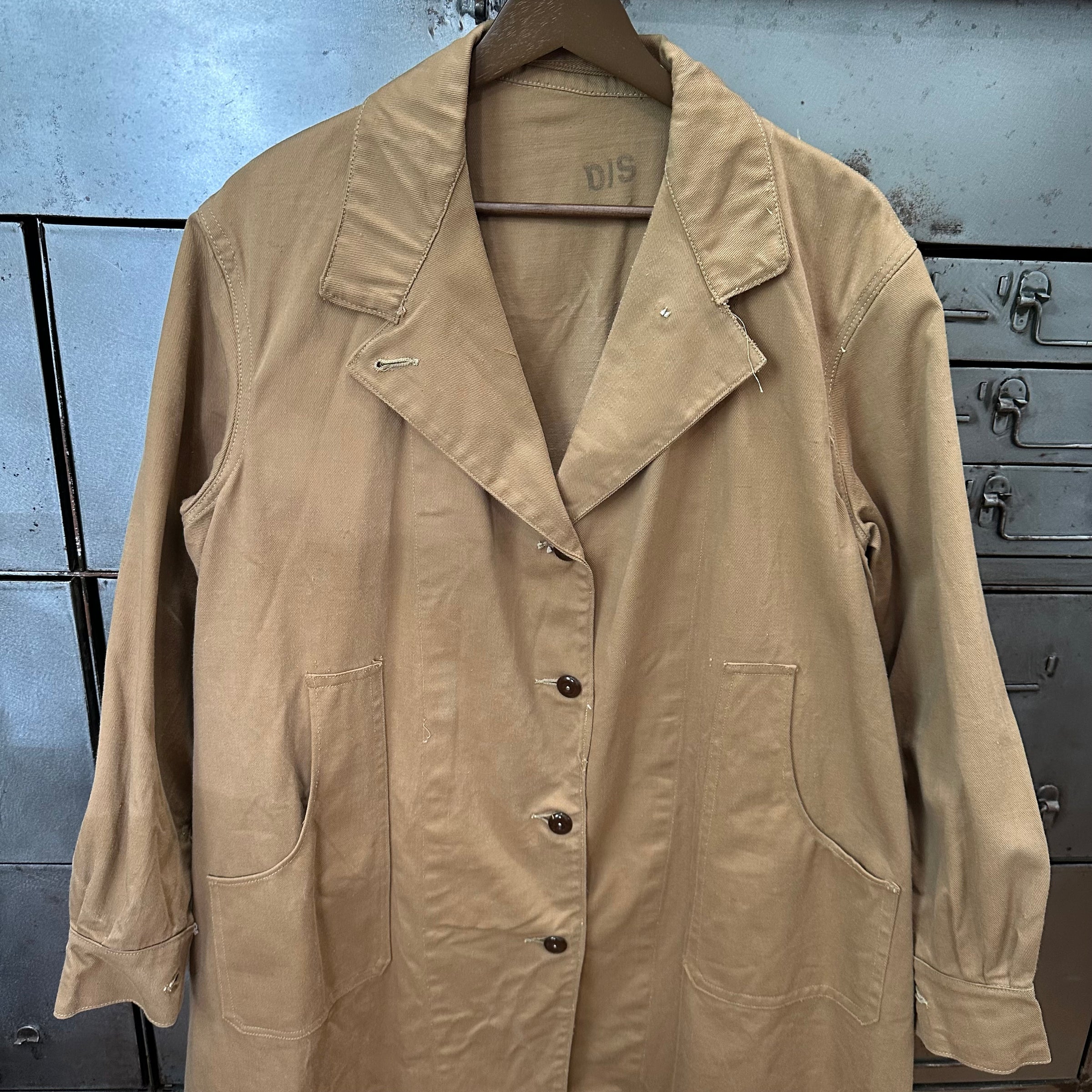 1940’s WWII British Women’s Land Army Drill Coat Size Large