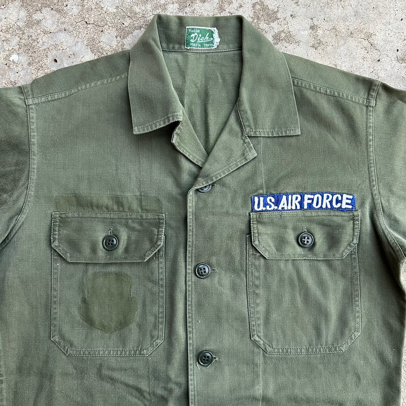 1950’s/60’s USAF Tailor Made Fatigue Shirt Medium