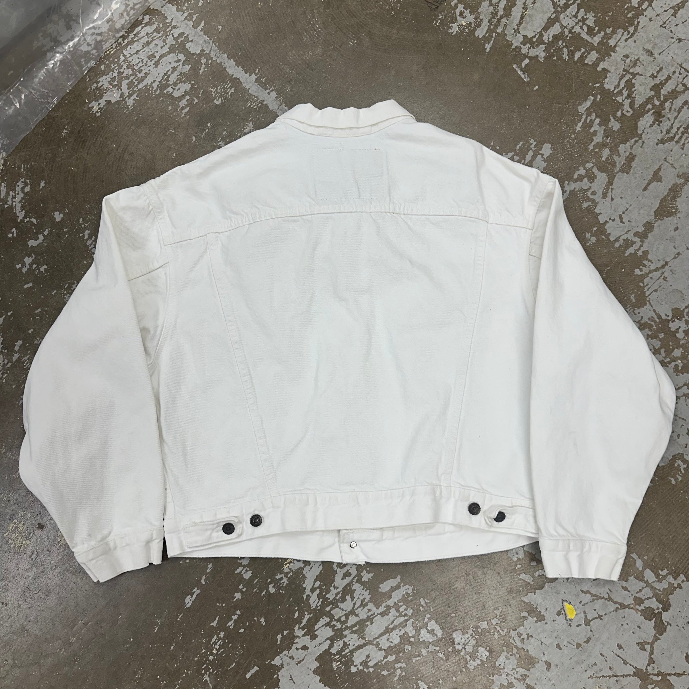 1980’s/90’s Levi’s White Type 3 Denim Jacket Large