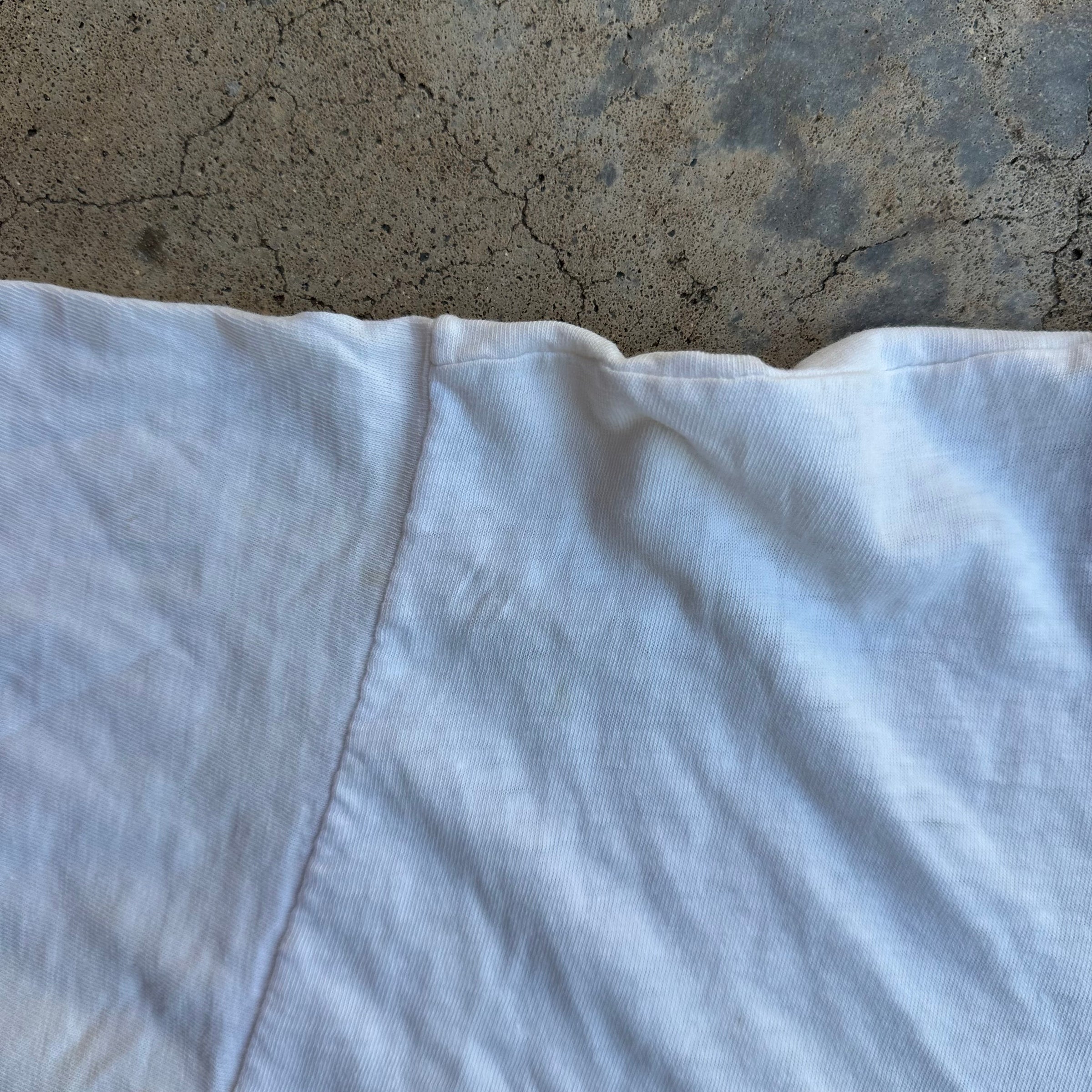 1970’s/80’s USAF Water Print Ringer T-Shirt Medium