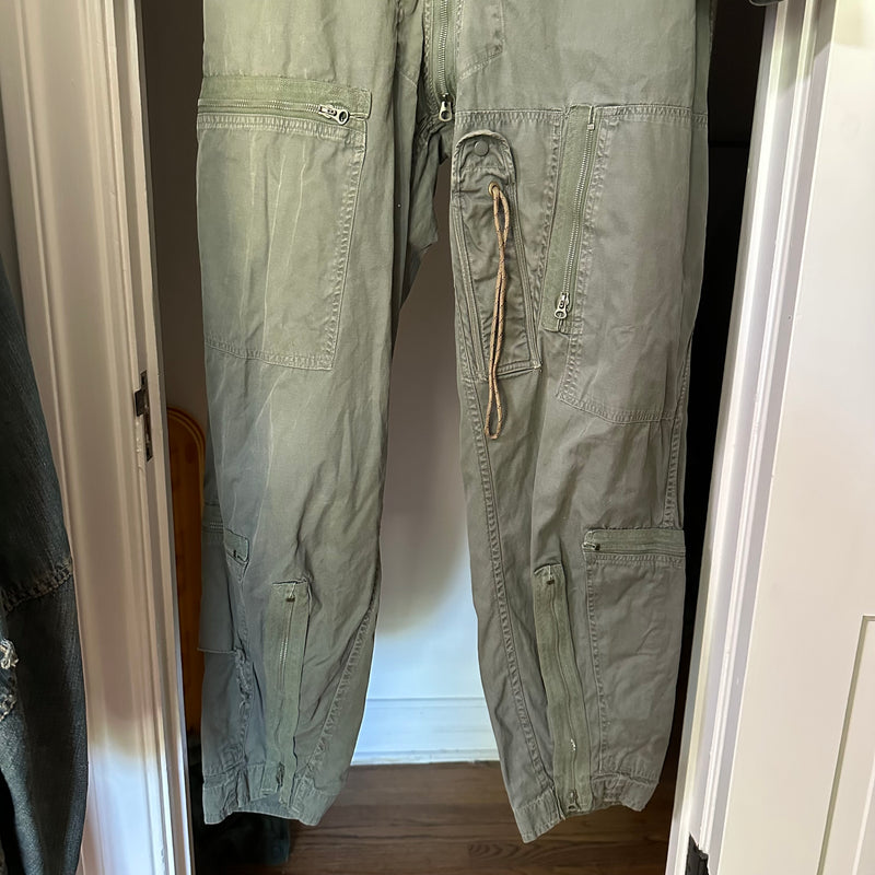 1970’s Vietnam War MAC-V Patched K-2B Very Light Flight Suit Medium Long