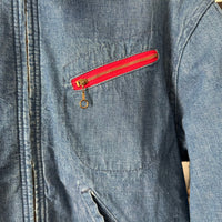 1960’s Dee Cee Blanket Lined Denim Work Jacket Size 38