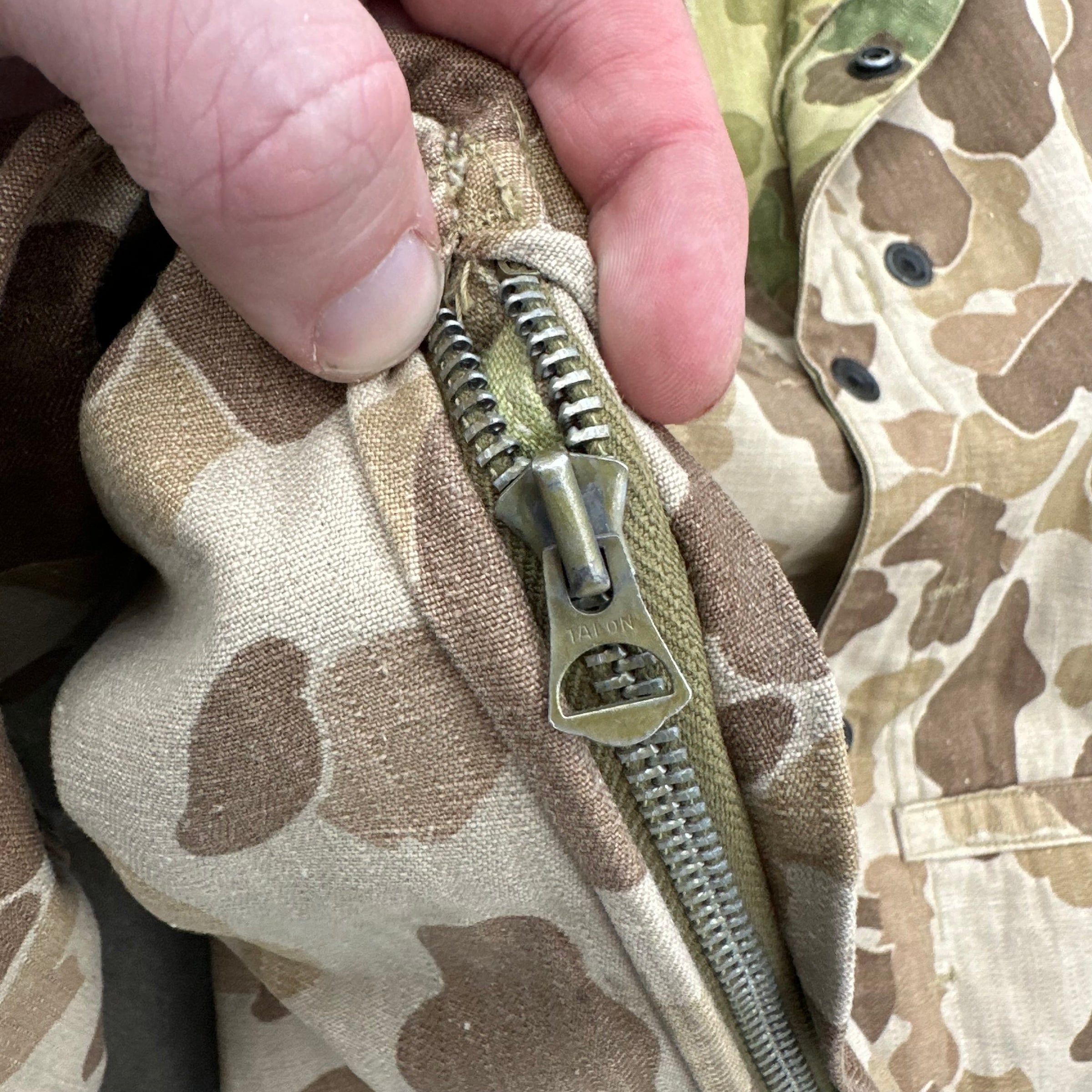 1940’s WWII USMC Paramarine Step-In Smock