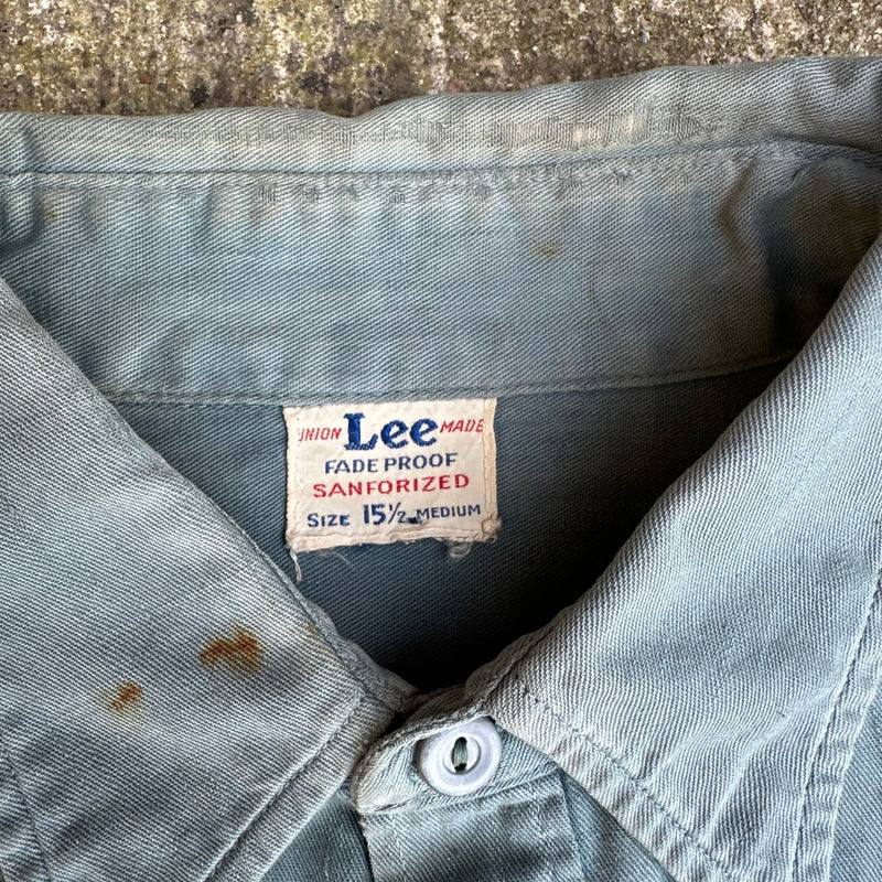 1940’s/50’s Lee Cotton Work Shirt Large