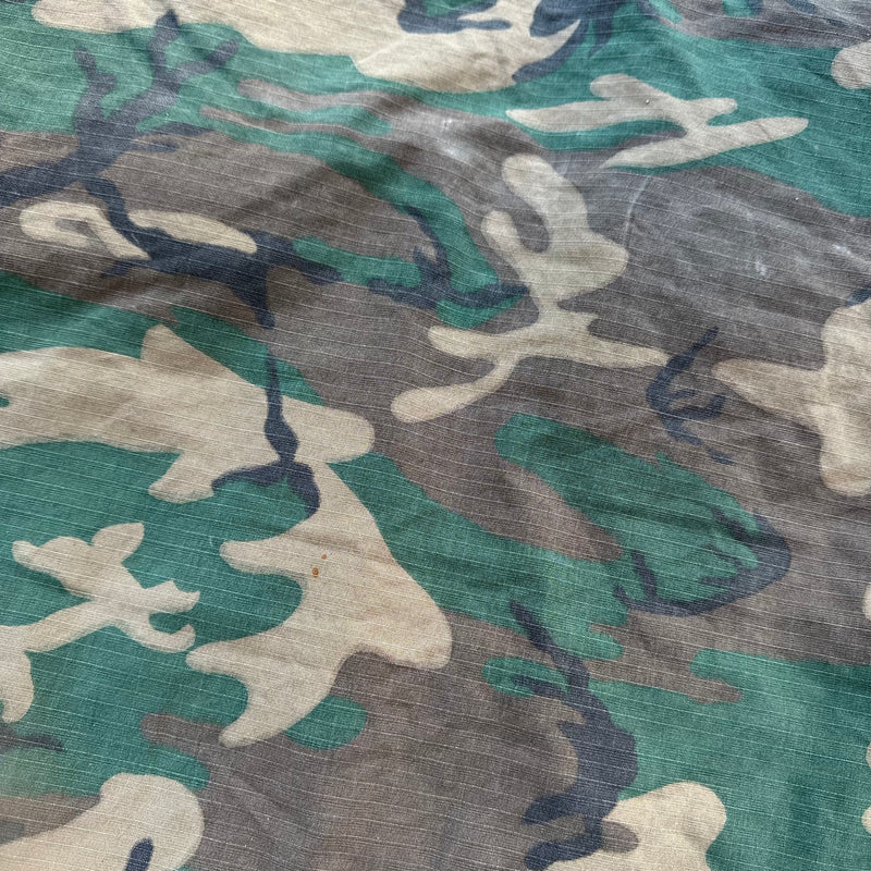 1970’s USMC Stenciled ERDL Camo Jungle Jacket Small Regular