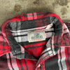 1980’s RedHead Plaid Cotton Flannel Shirt Large