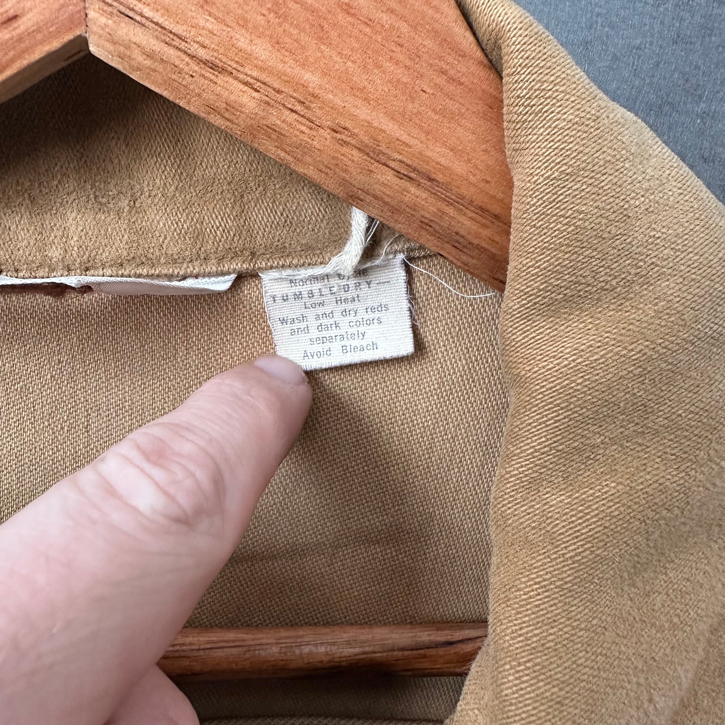 1970’s Lee Riders Type 220 Chamois Jacket 25” Chest