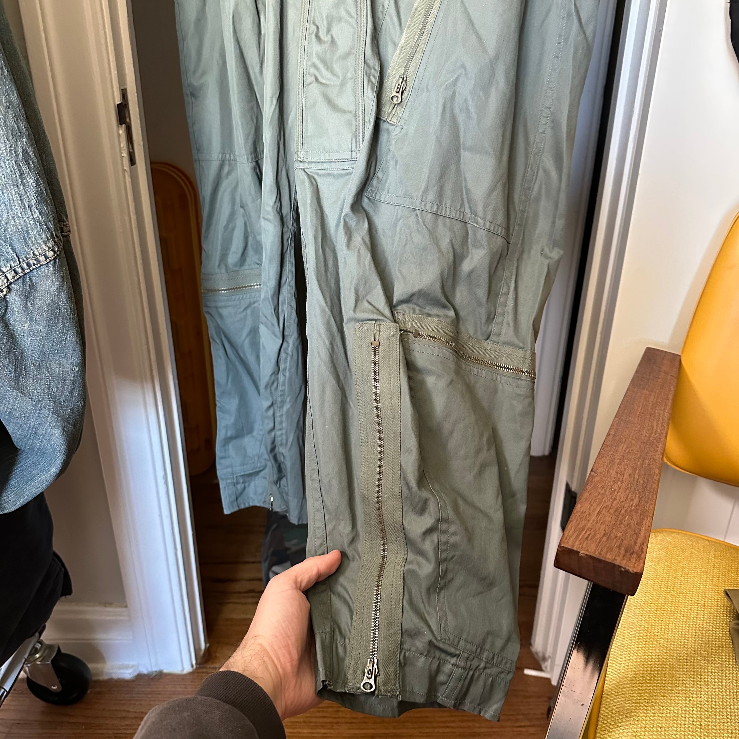 1960’s Deadstock K-2B Very Light Flight Suit XL Regular