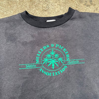 1980’s/90’s Australian Weed Packers Black Crewneck Sweatshirt XL