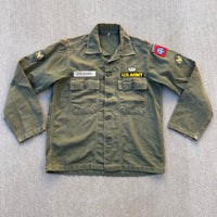 1960’s US Army 82nd Airborne Patched Fatigue Shirt