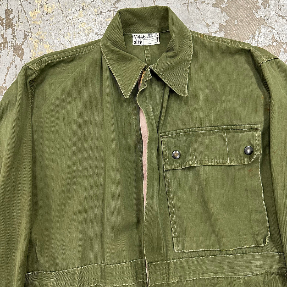 1940’s WWII USN Australian Reverse Lend Lease Coveralls