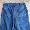 1940’s/50’s USN Denim Trousers 32” x 30”