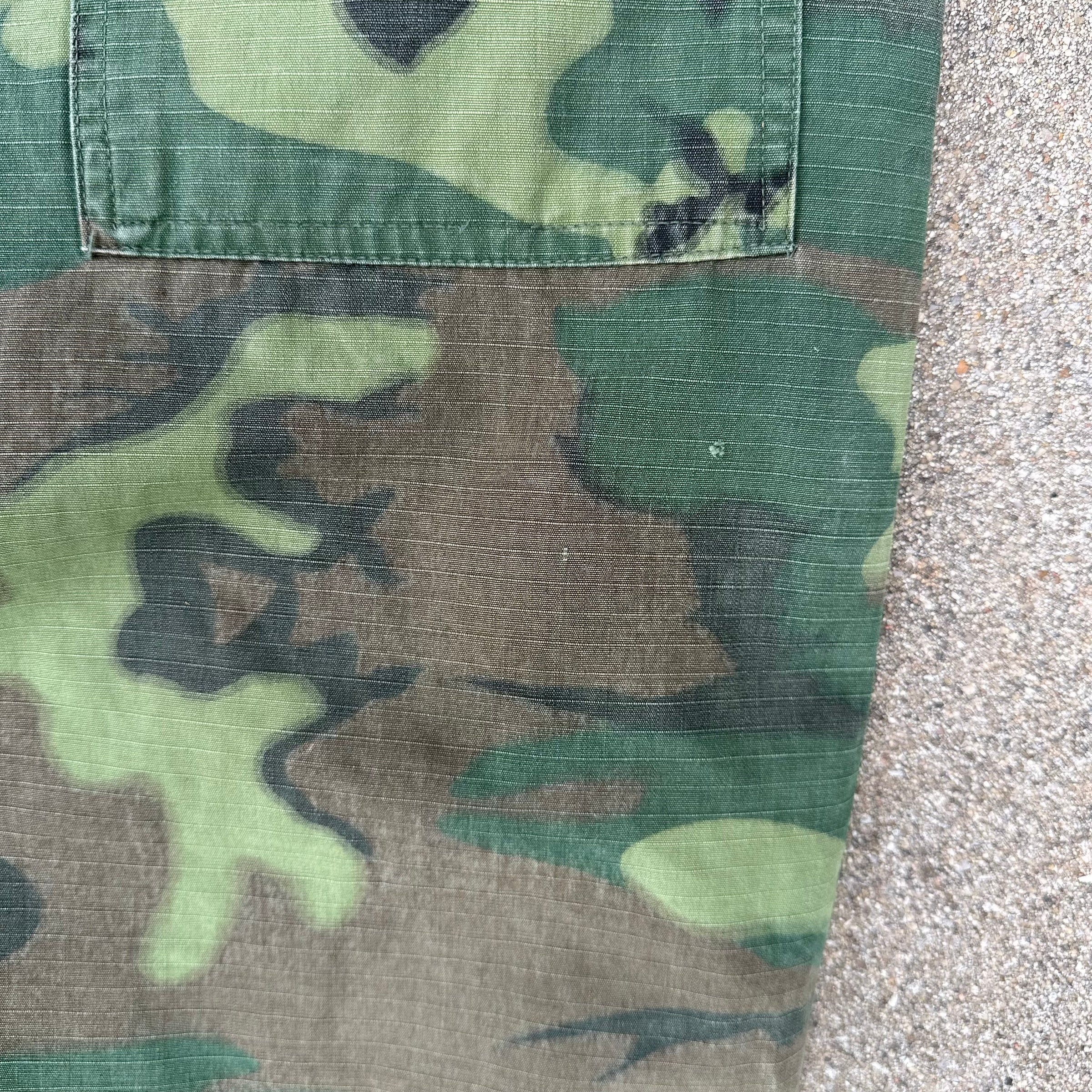 1960’s Vietnam War ARVN ERDL Ripstop Fatigue Pants 36” Waist