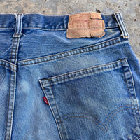 1960’s/70’s Levi’s Big E 505 Denim Shorts 36” x 4.5”