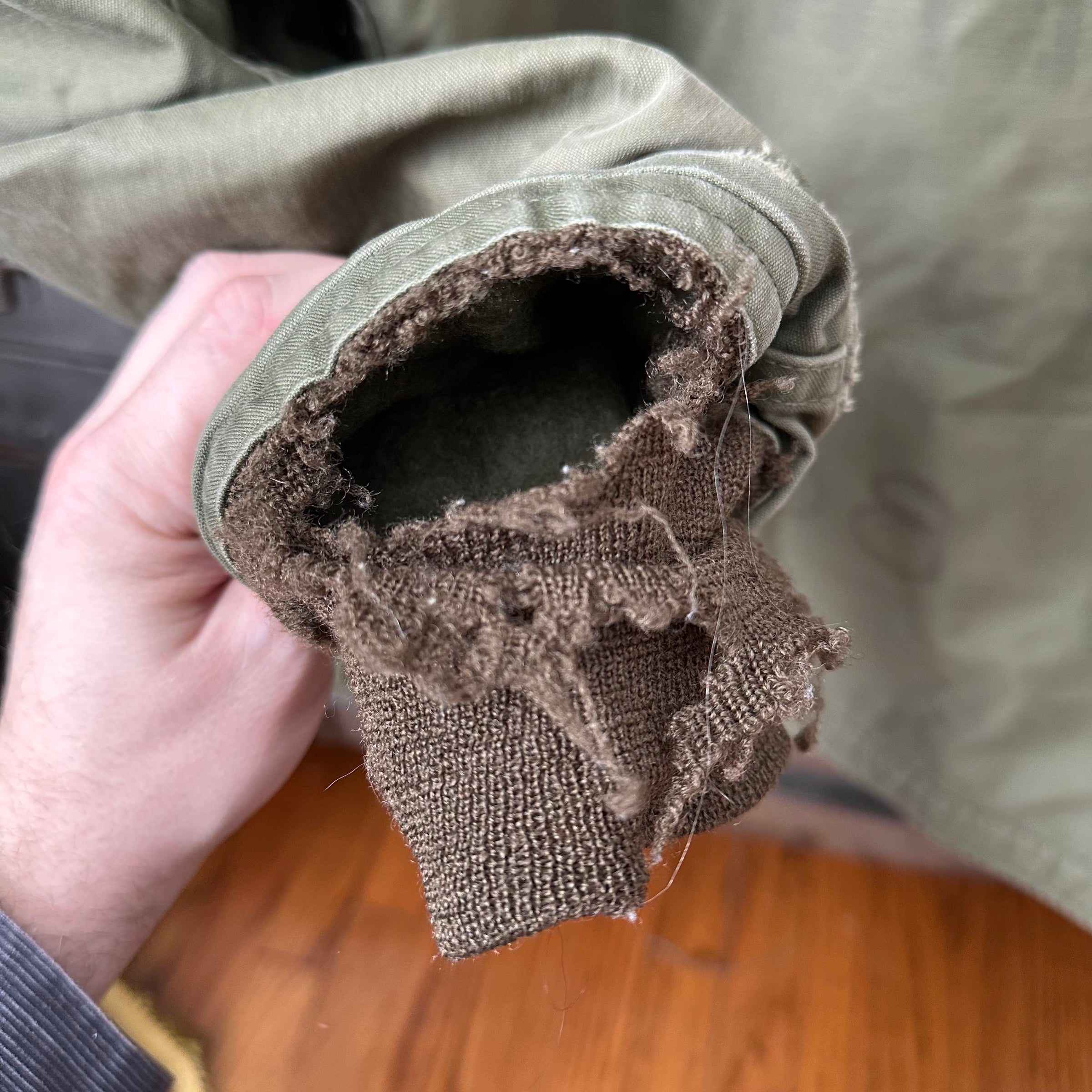 1960’s First Pattern Stenciled A-2 Deck Jacket Large