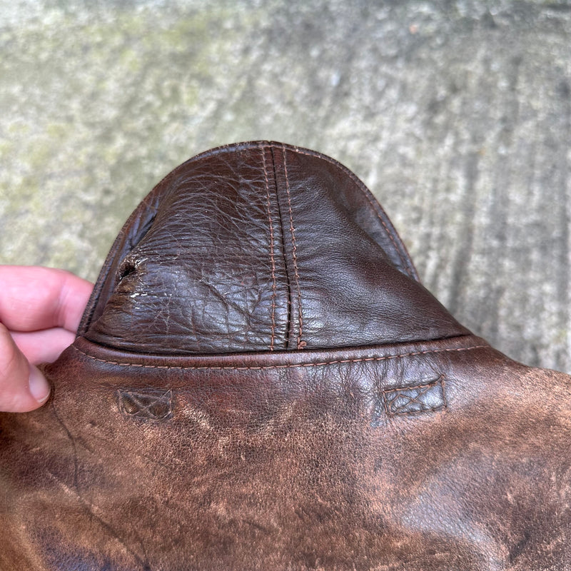 1940’s WWII Named A-2 Leather Flight Jacket