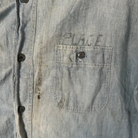 1950’s USN Chambray Shirt Medium
