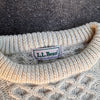 1970’s/80’s LL Bean Wool Fisherman Sweater Large