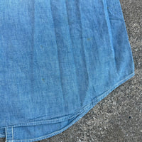 1940’s Stenciled WWII USN Chambray Shirt