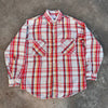 1970’s Big Mac Plaid Cotton Flannel Shirt Medium