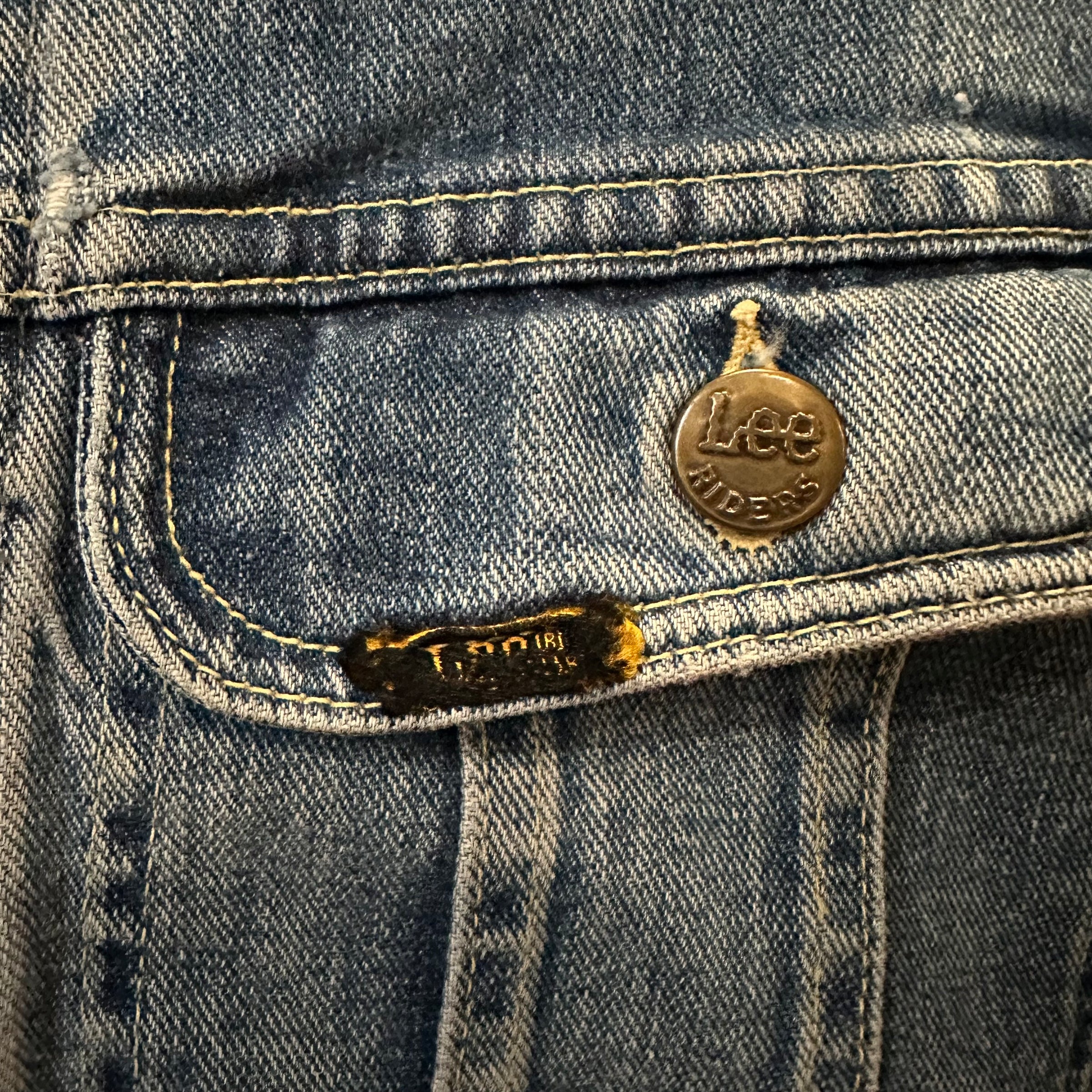 1960’s/70’s Lee 101J Denim Jacket Size 40 Long