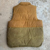 Filson Waxed Canvas Down Cruiser Vest Large