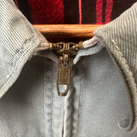 1950’s/60’s Duck Head Plaid Cotton Lined Work Jacket Large