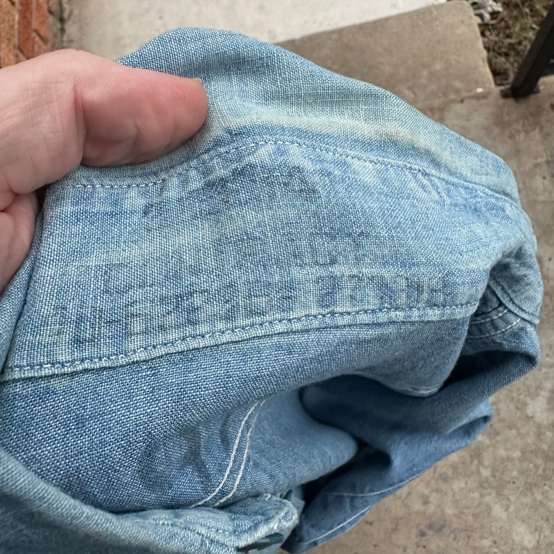 1940’s Stenciled USN Chambray Shirt