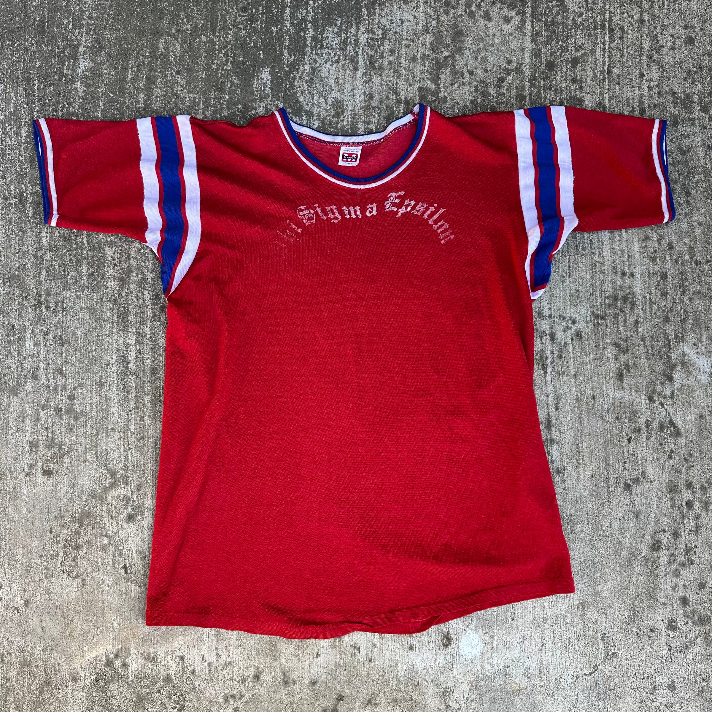 1960’s Phi Sigma Epsilon Durene Jersey T-Shirt Medium